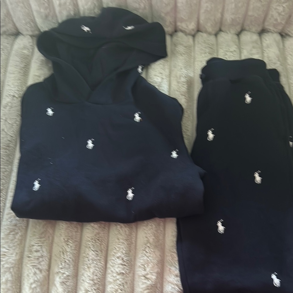 Polo by Ralph Lauren Black Kids Matching Set